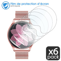 Envoyer 33mm [Pack x6] Film de Protection d'écran pour Montre connectée Lotus Smartime 50000