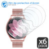 Envoyer 33mm [Pack x6] Film de Protection d'écran pour Montre connectée Lotus Smartime 50000