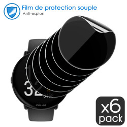 Film de Protection souple Anti-Espion pour Montre Connectée Audar E2 (Pack x6)