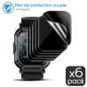 Film de Protection souple Anti-Espion pour Montre Forrader Montre numérique de Sport(Pack x6)