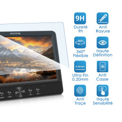 Protection d'Ecran en Verre Flexible pour WONNIE Lecteur DVD Portable Voiture 10,5"