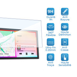 copy of Protection d'Ecran en Verre Flexible pour Krunia Écran Portable Voiture sans Fil (8,1 Pouces)