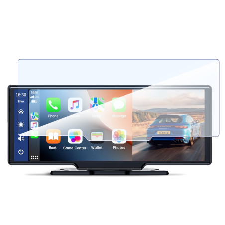 Protection d'Ecran en Verre Flexible pour TECXERLLON Écran Auro sans Fil CarPlay (10,26 Pouces)