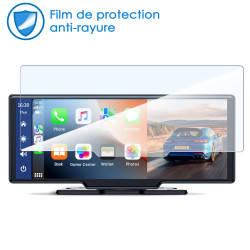 Protection d'Ecran en Verre Flexible pour Podofo Écran Auto sans Fil CarPlay (10,26 Pouces)