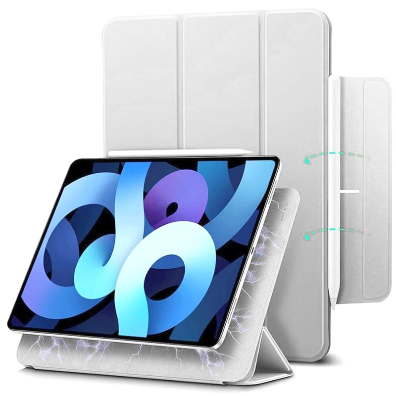 Étui de Protection Slim Magnétique Blanc pour Apple iPad Air 4e Gén 10.9 Pouces 2020
