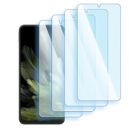 Protection d'écran Anti-Lumière Bleue compatible pour Motorola Edge 70 fusion (Pack x4)