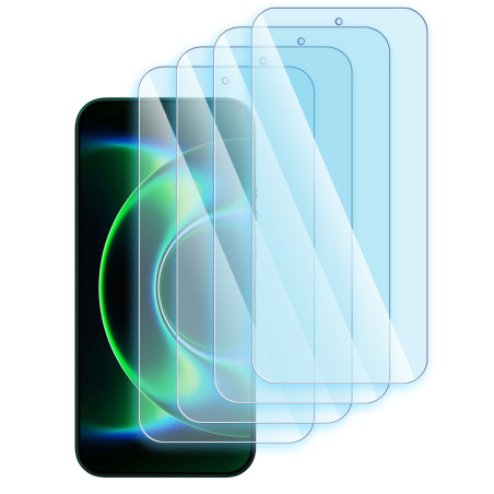 Protection d'écran Anti-Lumière Bleue compatible pour Poco M8 5G (Pack x4)