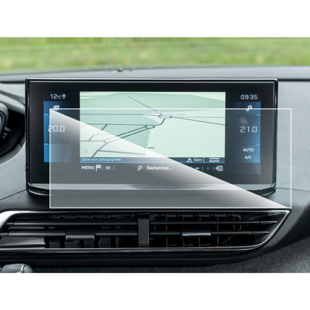 Protection d'écran en Verre Flexible pour Peugeot 208 e-208 2008 e-2008 (GT/GT Line/Premium/Active) 2023-2025 10 pouces