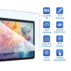 Protection en Verre Flexible pour MUISOO Tablette Android 15 A10 - 2026 (10 pouces)