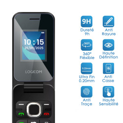 copy of Verre Flexible Dureté 9H pour Smartphone LOGICOM Comet 4G (Pack x2)