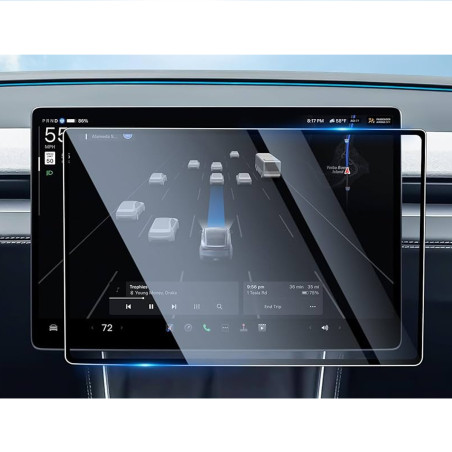 Protection d'écran en Verre Flexible pour Tesla Model Y YL 2025-2026 Juniper Launch 16 pouces