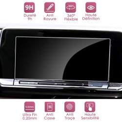 Protection d'écran en Verre Flexible Compatible pour Volkswagen Viloran 2022-2024 (10 pouces)