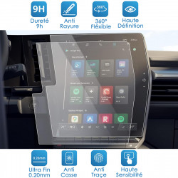 Protection d'écran pour Renault Austral/Espace 6 Vi/Rafale/Megane E-Tech Hybrid 2022 2023 2024 (12 pouces - Pack x2)