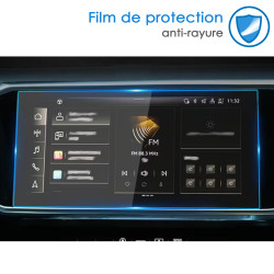 Protection d'écran en verre flexible pour Audi A6L, modèles 2019-2026 (écran 10,1 pouces)