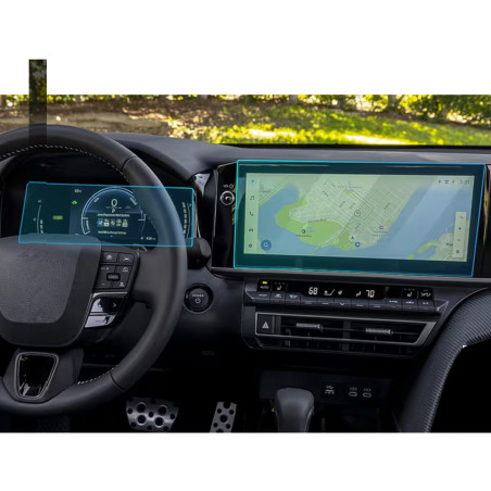 Protection d'écran en Verre Flexible pour TOYOTA Camry 2024-2026 (Navigation + Cockpit)