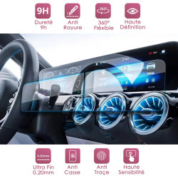 Protection d'écran en Verre Flexible pour Benz Classe A W177 Classe B W247 2019-2023