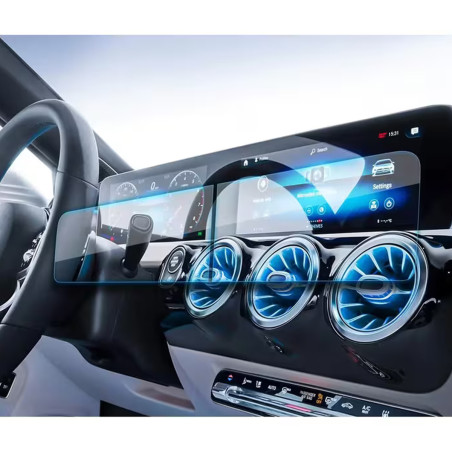 Protection d'écran en Verre Flexible pour Benz Classe A W177 Classe B W247 2019-2023