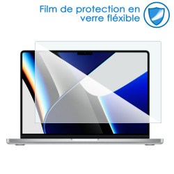 Protection écran en Verre Flexible pour Ordinateur Apple MacBook Puce M5 - 14,2 Pouces