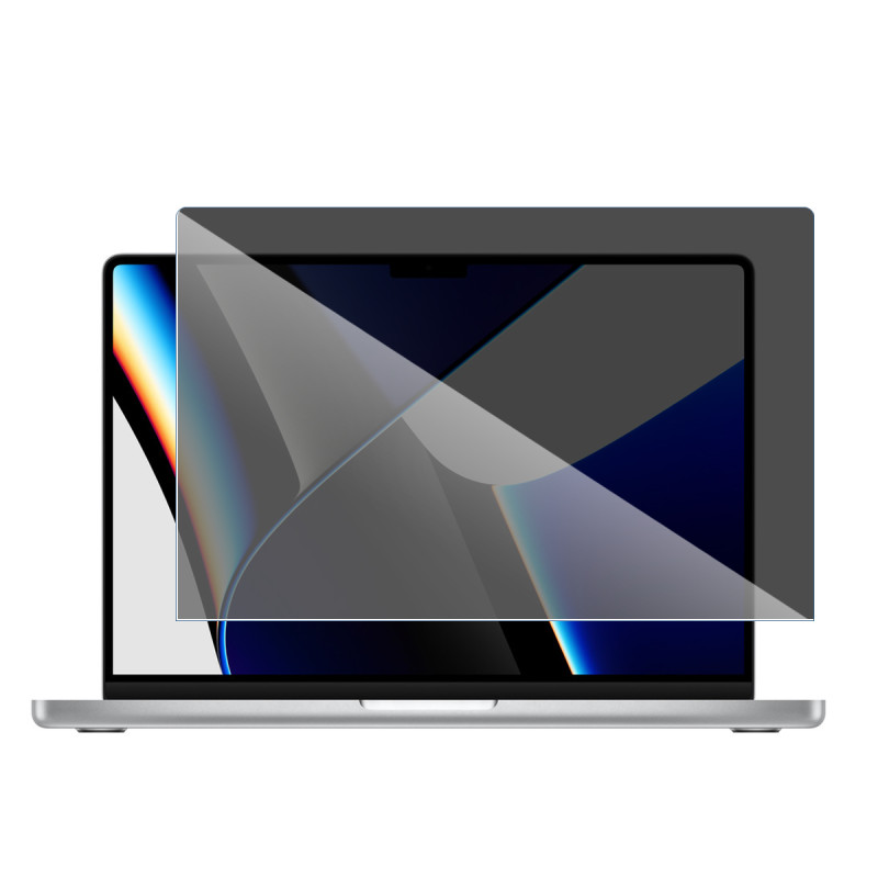 Protection Anti-Espion en Verre Flexible pour Ordinateur Apple MacBook Puce M5 - 14,2 Pouces
