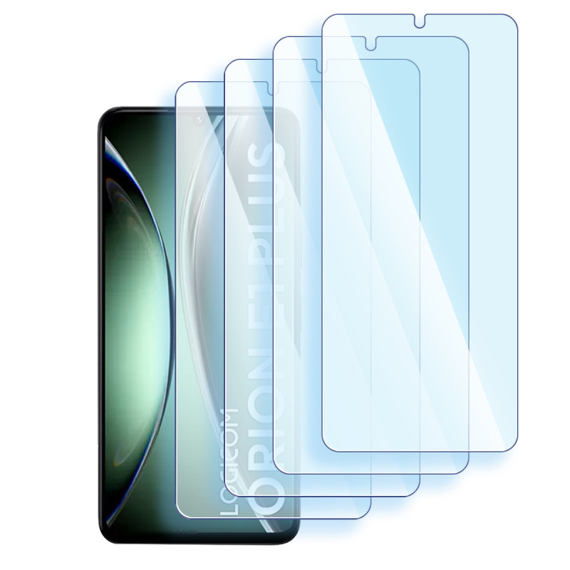 Protection d'écran Anti-Lumière Bleue compatible pour LOGICOM Orion E1 Plus (Pack x4)