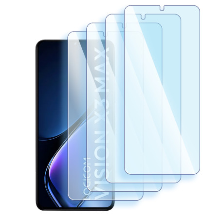 Protection d'écran Anti-Lumière Bleue compatible pour LOGICOM Vision X3 Max Pro (Pack x4)