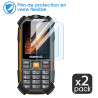 Verre Flexible Dureté 9H pour Téléphone Hammer Boost 2 LTE  4G (Pack x2)