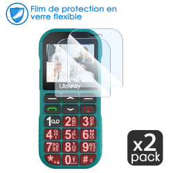copy of Verre Flexible Dureté 9H pour CHAKEYAKE 4G Téléphone Portable Senior (Pack x2)