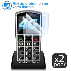 copy of Verre Flexible Dureté 9H pour Téléphone Artfone A400 4G (Pack x2)