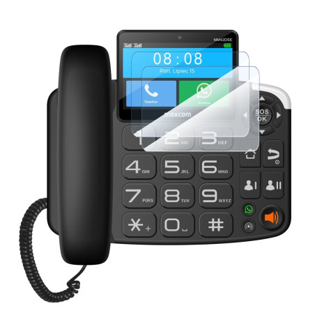 copy of Verre Flexible Dureté 9H pour Téléphone Maxcom MM42D SE 4G  (Pack x2)