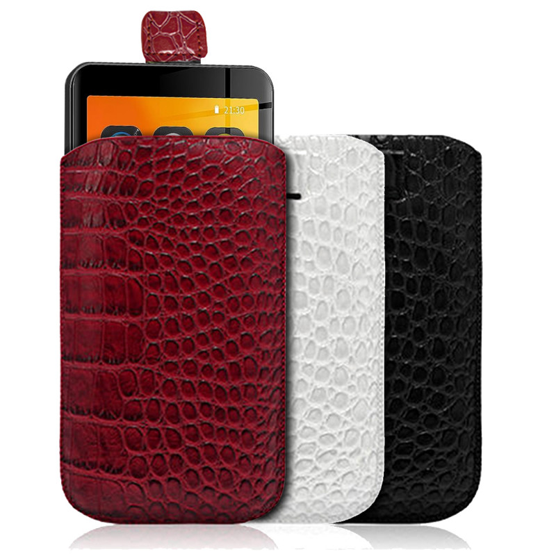 copy of Pochette Universel S Style Croco (Rouge, Blanc, Noir) pour Lecteur MP3 Bluetooth Innioasis (Pack x3)