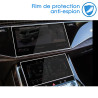 Protection Anti-Espion en Verre Flexible pour AUDI Q7 Q8  2020-2025 (Pack 2 écrans 10,1 et 8,6 pouces)