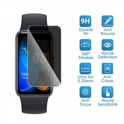 Protection Anti-Espion en Verre Flexible pour Moikmlih Montre Connectée Femme 1,47" (Pack x6)