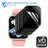 Film de Protection souple Anti-Espion pour Montre Connectée PoucesFemme  Dakofied 1,83 pouces (Pack x6)