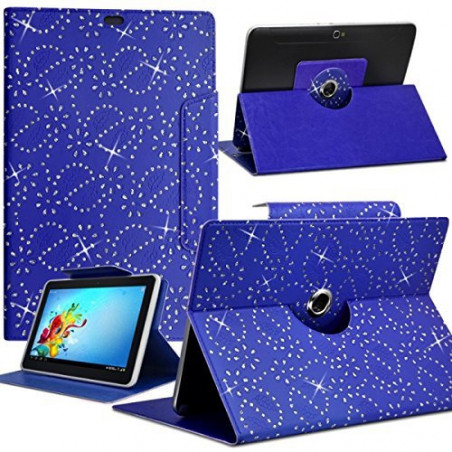 Etui Diamant Universel S couleur Bleu pour Tablette BNCF 8.4" Android 16 Tablette