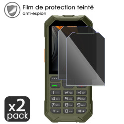 Protection Anti-Espion en Verre Flexible pour Hammer 6 4G LTE - 2,4 pouces (Pack x2)