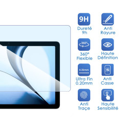 Protection en Verre Flexible pour Tablette Danew Dslide 117  (10 pouces)