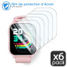 copy of [Pack x6] Film de Protection Écran pour Montre Connectée Fitpolo (1,8 pouces)
