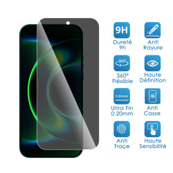 Protection Anti-Espion en Verre Flexible pour Smartphone Realme GT8 Pro (Pack x2)