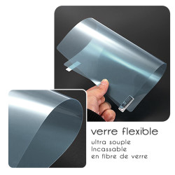 Protection d'écran en Verre Flexible pour AUDI Q7 Q8  2020-2025 (Pack 2 écrans 10,1 et 8,6 pouces)
