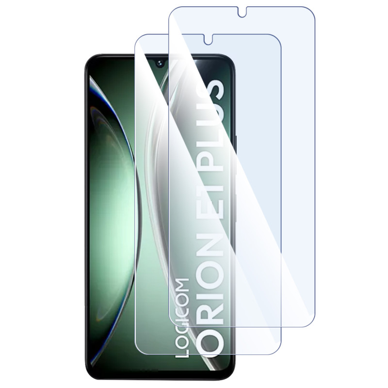 Verre Flexible Dureté 9H pour Smartphone LOGICOM Orion E1 Plus (Pack x2)