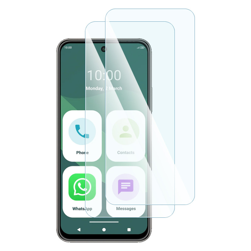 Verre Flexible Dureté 9H pour Smartphone SPC ZEUS 2 Elite (Pack x2)