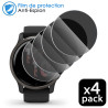 rotection Anti-Espion en Verre Fléxible pour Montre Connectée Tesofit Smartwatch 1.85" ronde (Pack x4)
