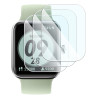 Envoyer Series Ultra/49mm [Pack x3] Protection d'écran en Verre Trempé pour ECG Montre TAOPON 1.97"