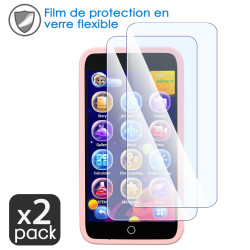 Verre Flexible Dureté 9H pour Smartphone pour Enfant CKATE 3,5 pouces (Pack x2)
